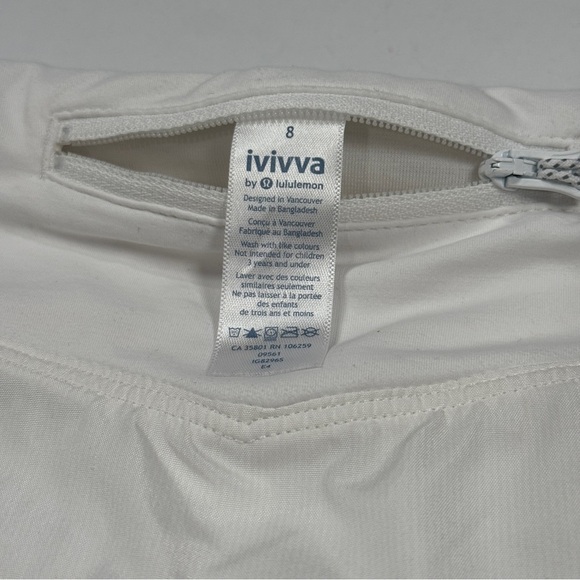 Ivivva White Pleated Skirt for Kids - Picture 4 of 9
